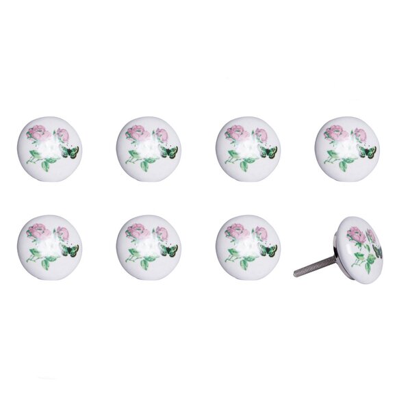 Knob-It Home Decor Classic Cabinet & Drawer Knobs | 8-Piece | K000005 - Picture 1 of 3